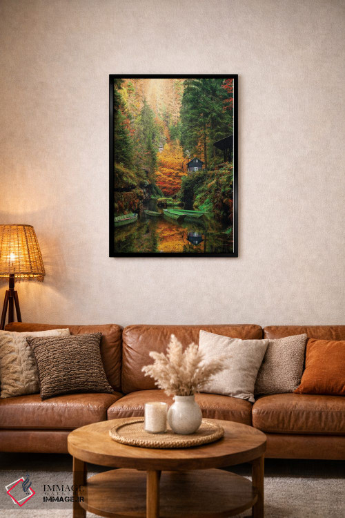 تابلو دکوراتیو سوئیس بوهمی اثر فلوریان اولبرشتس - D4B