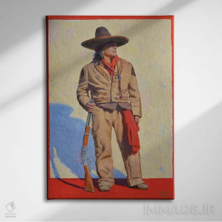 تابلو دکوراتیو واکویرو اثر فرانک اورداز - نمای روبهرو روی دیوار