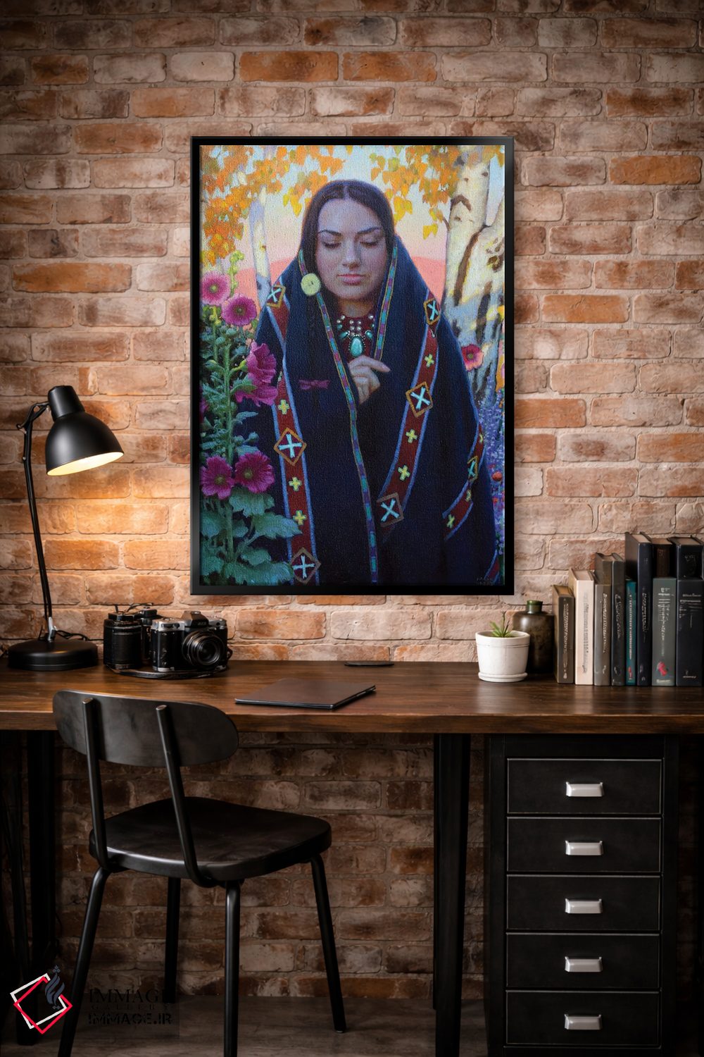 تابلو دکوراتیو به سوی گرگ ومیش اثر فرانک اورداز - D5B