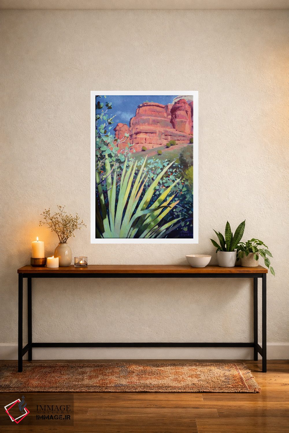 تابلو دکوراتیو در امتداد مسیر افسون اثر فرانک اورداز - D2W