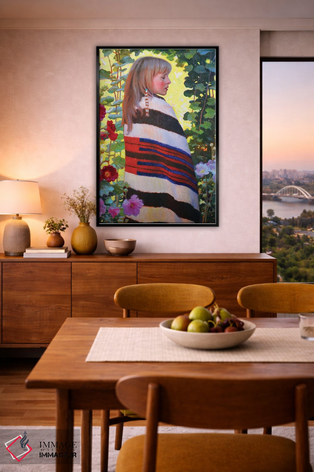 تابلو دکوراتیو واپیا وینیان اثر فرانک اورداز - D6B