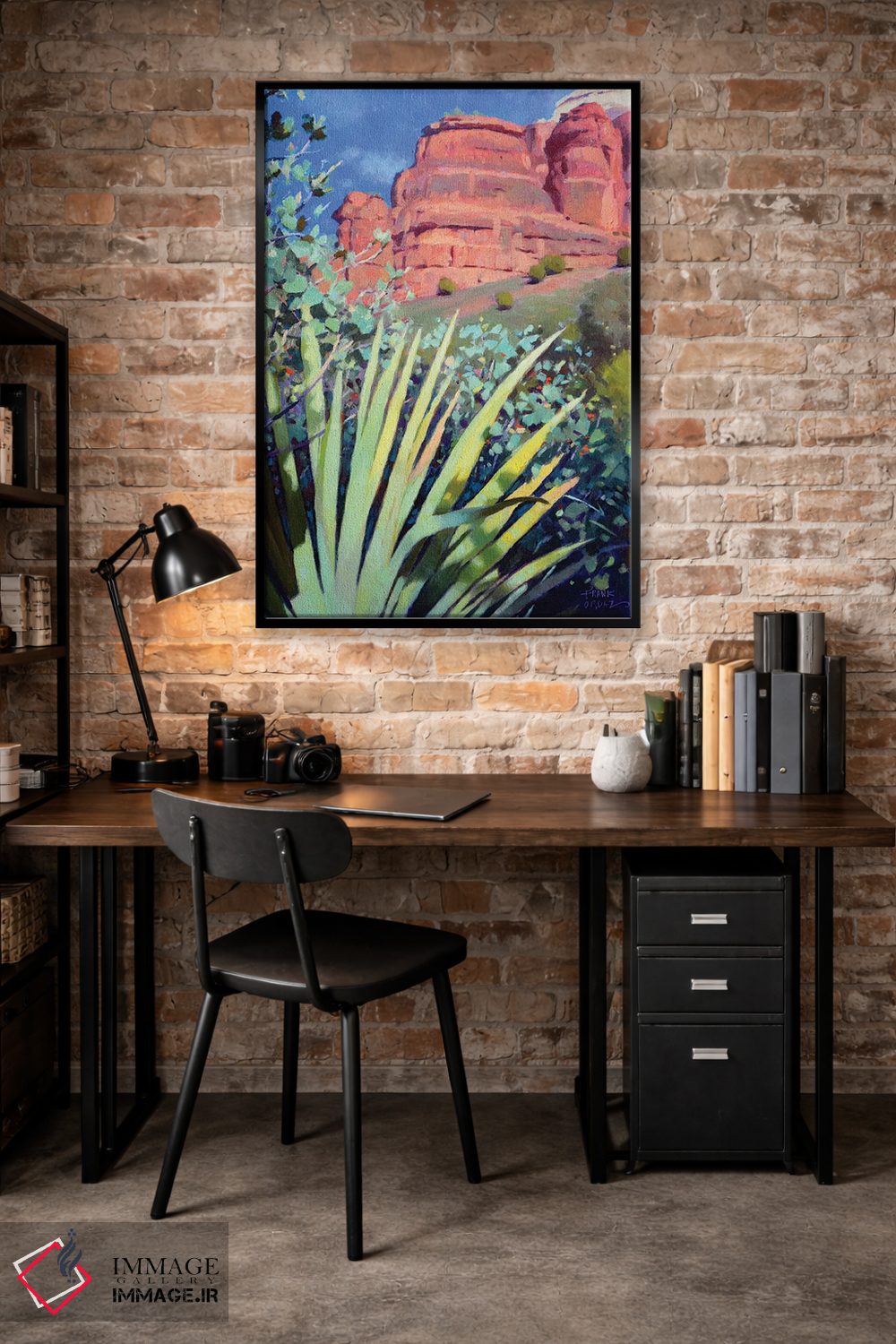 تابلو دکوراتیو در امتداد مسیر افسون اثر فرانک اورداز - D4B