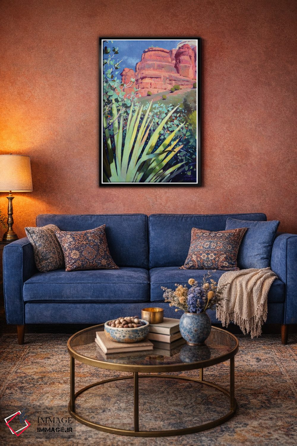 تابلو دکوراتیو در امتداد مسیر افسون اثر فرانک اورداز - D5B