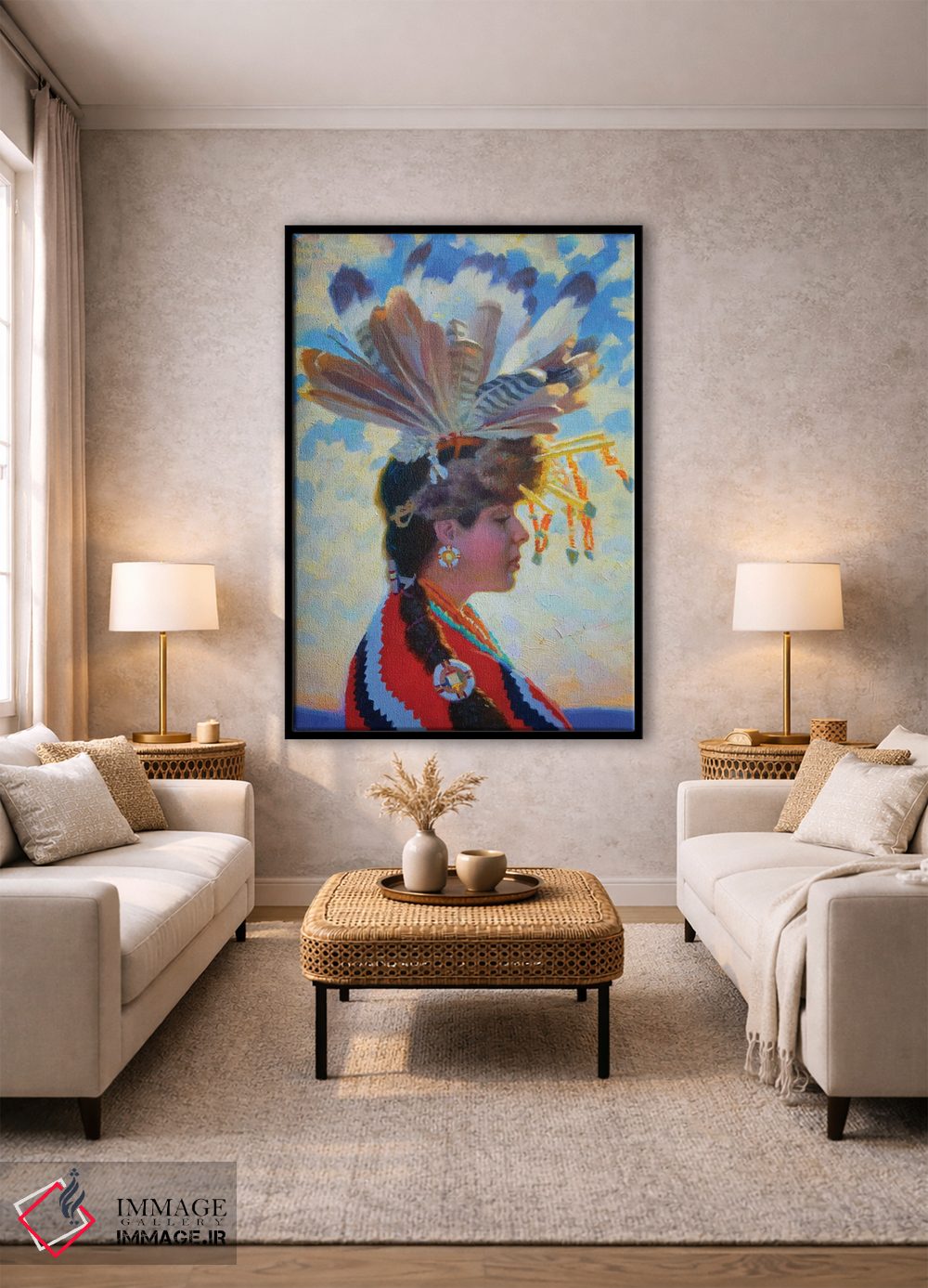 تابلو دکوراتیو رویاپرداز اثر فرانک اورداز - D2B