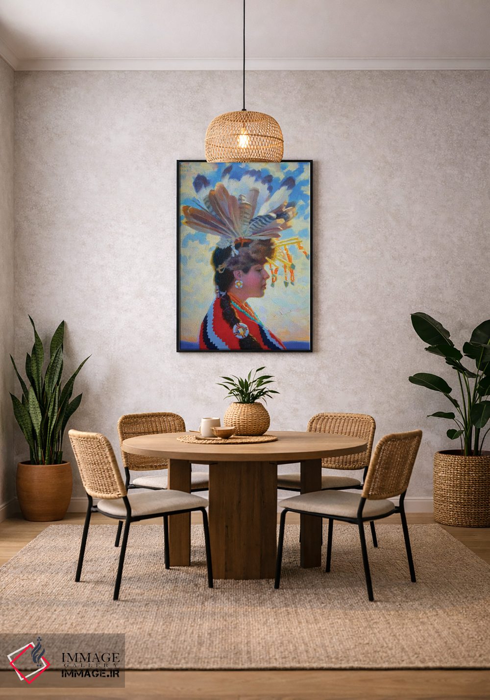 تابلو دکوراتیو رویاپرداز اثر فرانک اورداز - D5B