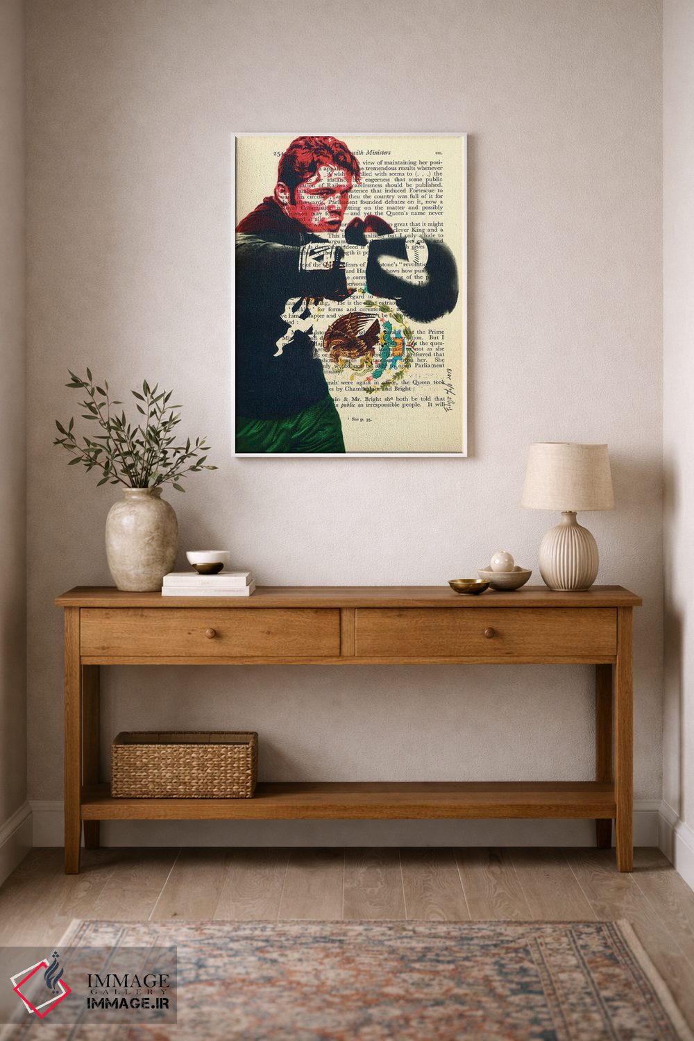 تابلو دکوراتیو کانلو آلوارز اثر فیلیپو ایمبریگی - D1W