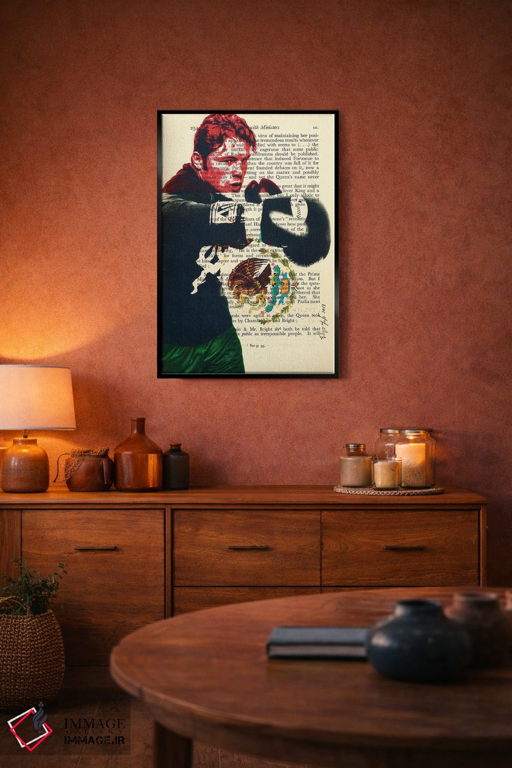 تابلو دکوراتیو کانلو آلوارز اثر فیلیپو ایمبریگی - D4B