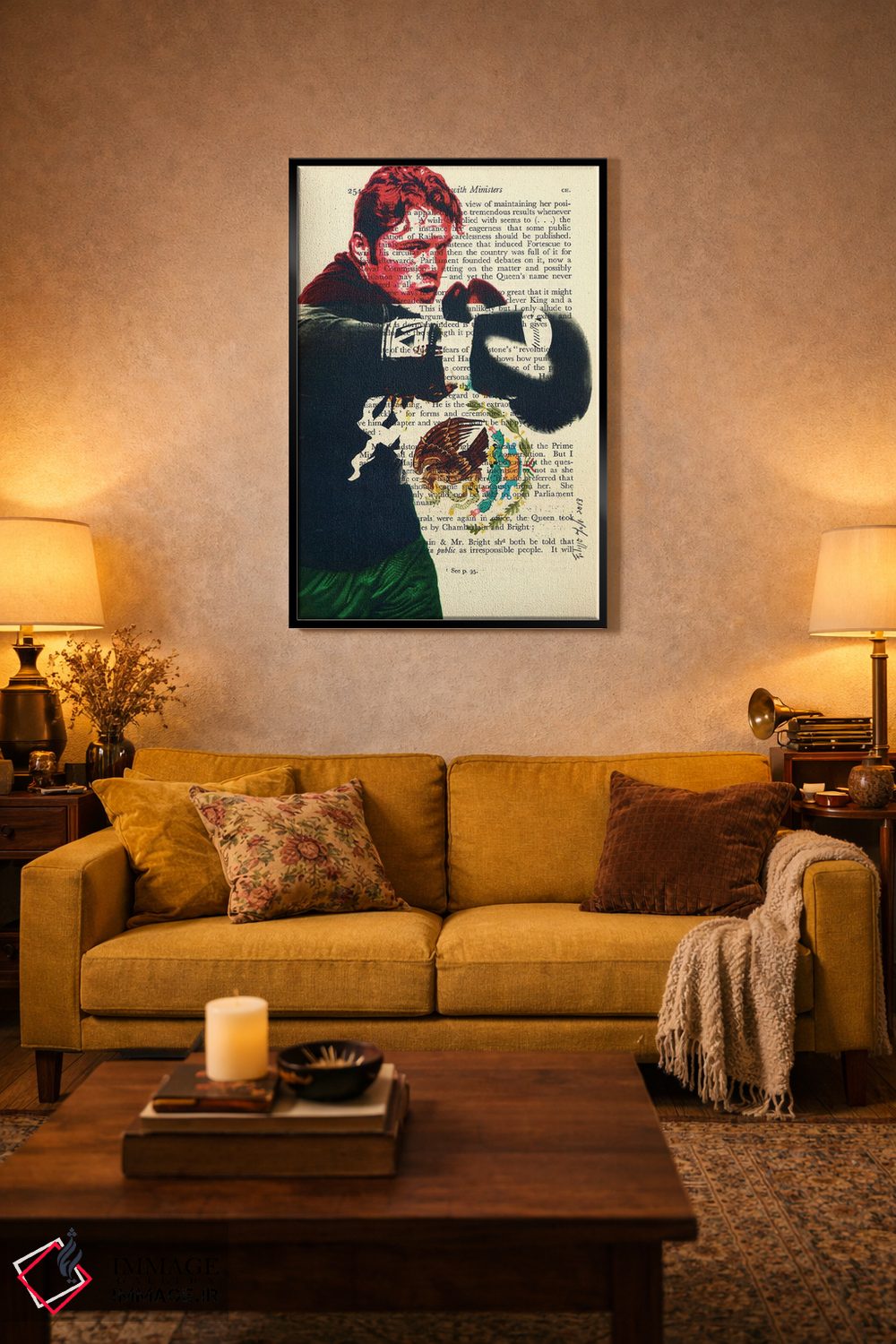 تابلو دکوراتیو کانلو آلوارز اثر فیلیپو ایمبریگی - D5B