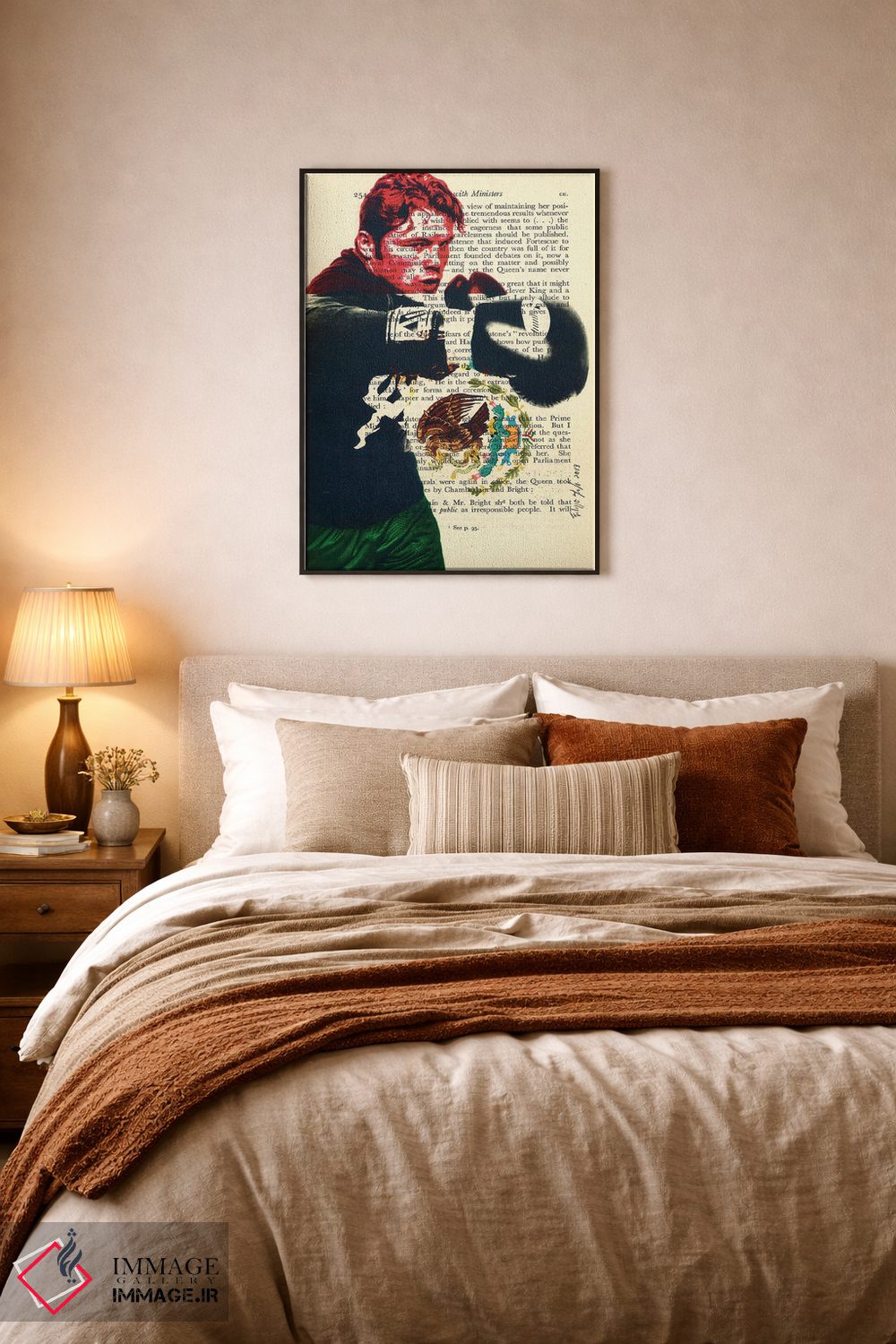 تابلو دکوراتیو کانلو آلوارز اثر فیلیپو ایمبریگی - D6B