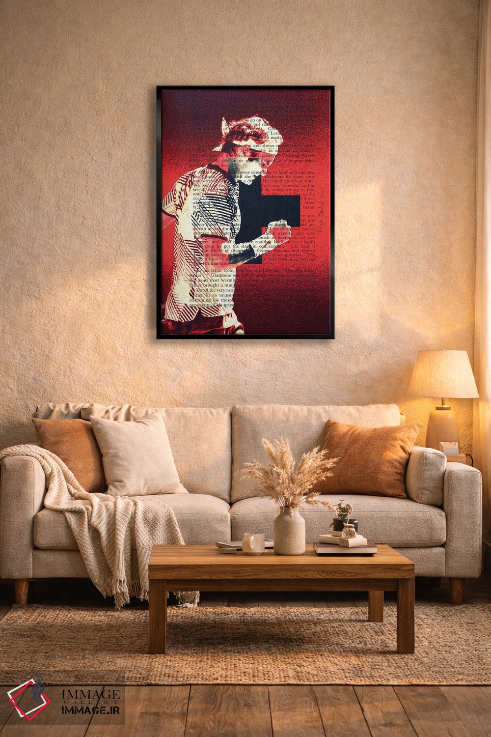 تابلو دکوراتیو راجر فدرر اثر فیلیپو ایمبریگی - D4B