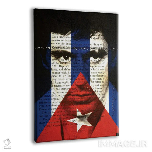 تابلو دکوراتیو تونی مونتانا اثر فیلیپو ایمبریگی - نمای پرسپکتیو محصول