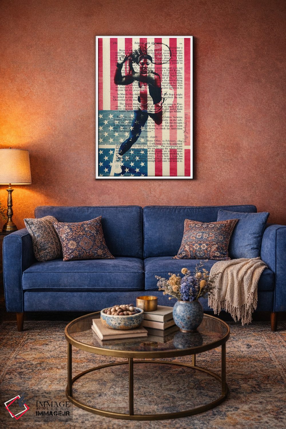 تابلو دکوراتیو سرنا ویلیامز اثر فیلیپو ایمبریگی - D4W