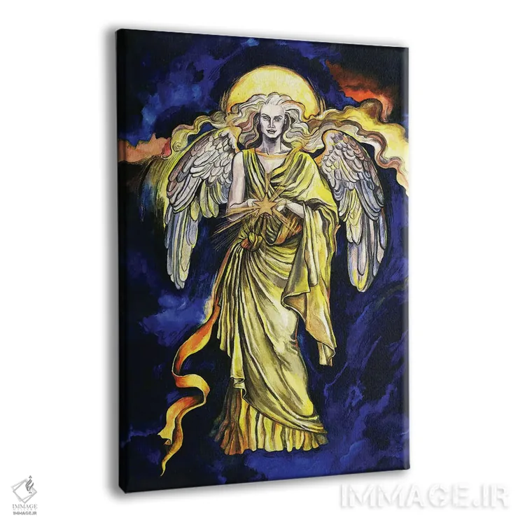 تابلو دکوراتیو هفت فرشته مقرب اثر فانیتسا پترو - نمای پرسپکتیو محصول