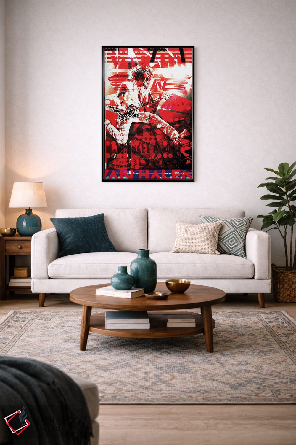 تابلو دکوراتیو ادی ون هیلن اثر فیلیپو ایمبریگی - D4B