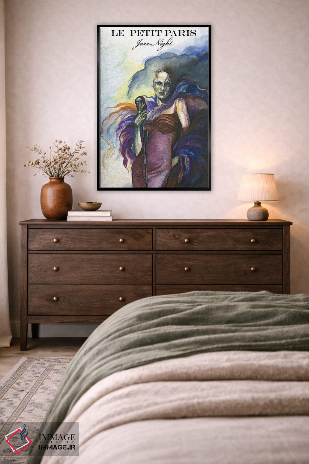 تابلو دکوراتیو پاریس کوچک اثر فانیتسا پترو - D4B