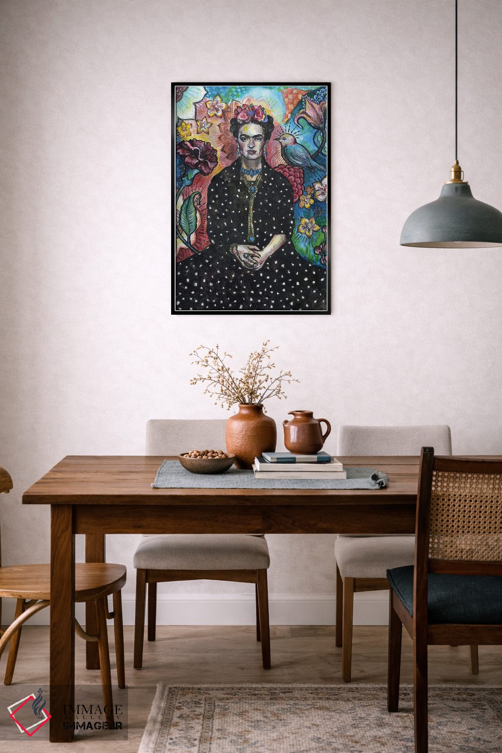 تابلو دکوراتیو فریدا اثر فانیتسا پترو - D5B