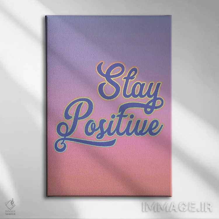 تابلو مدرن مثبت بمان اثر فانیتسا پترو - نمای روبهرو روی دیوار