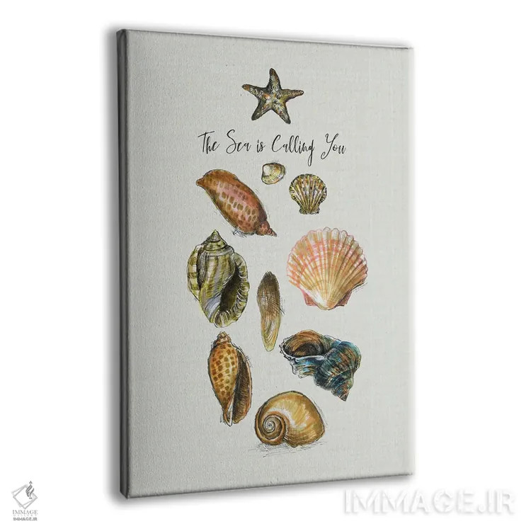 تابلو دکوراتیو دریا تو را می خواند اثر فانیتسا پترو - نمای پرسپکتیو محصول