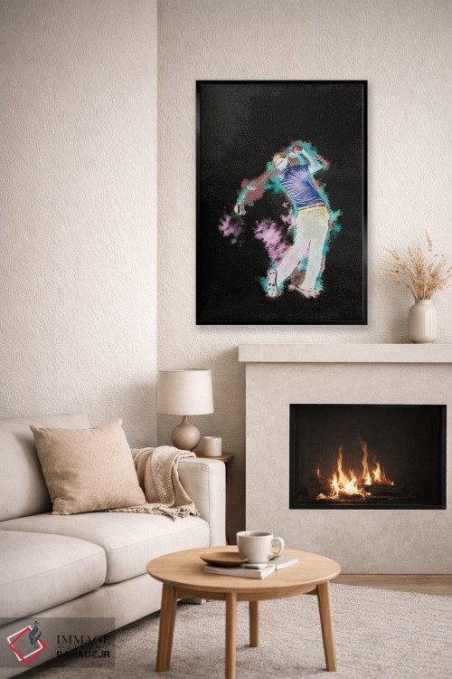 تابلو دکوراتیو گلف اثر فانیتسا پترو - D6B