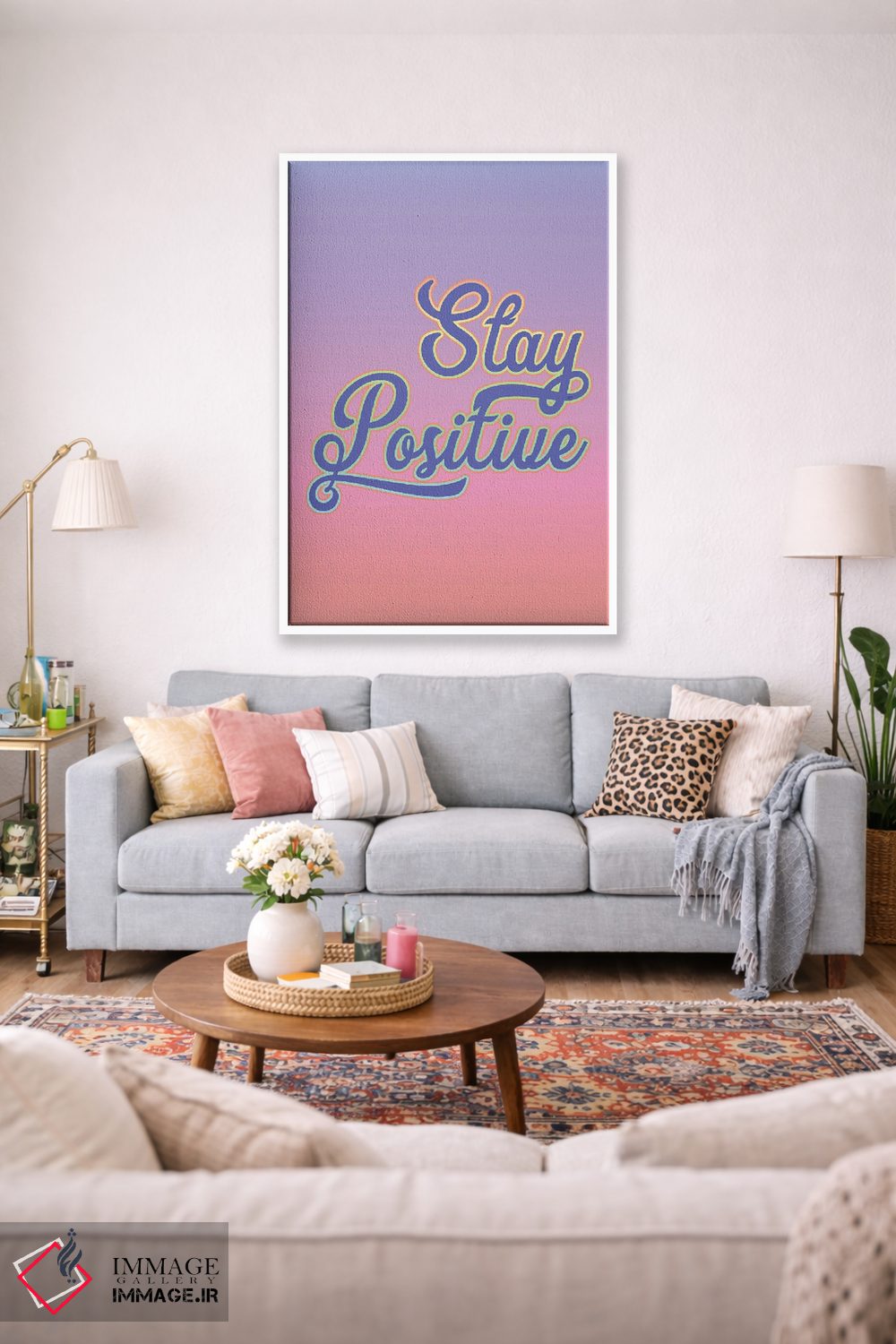 تابلو مدرن مثبت بمان اثر فانیتسا پترو - D1W