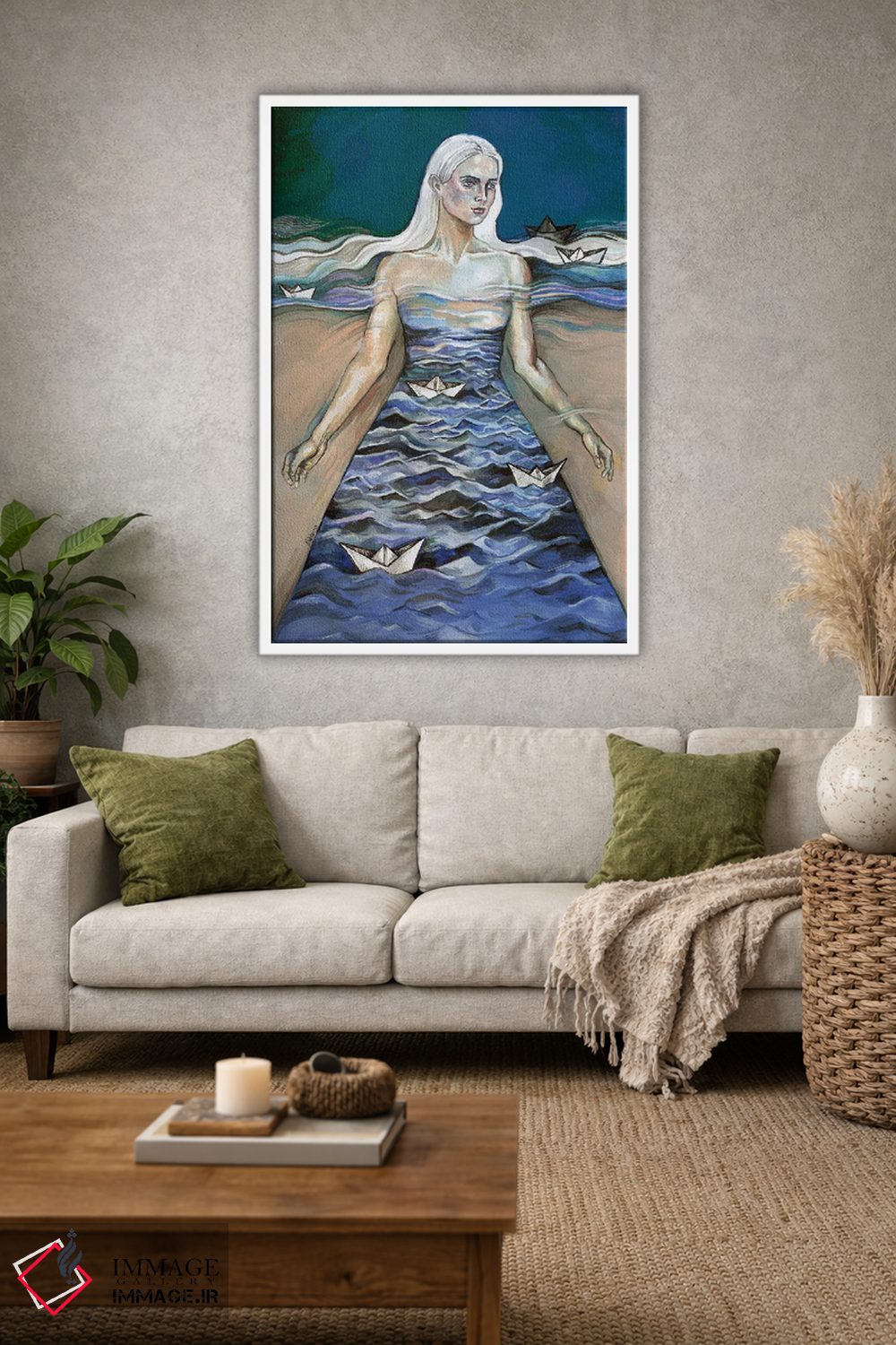 تابلو دکوراتیو فراواقعی اثر فانیتسا پترو - D1W