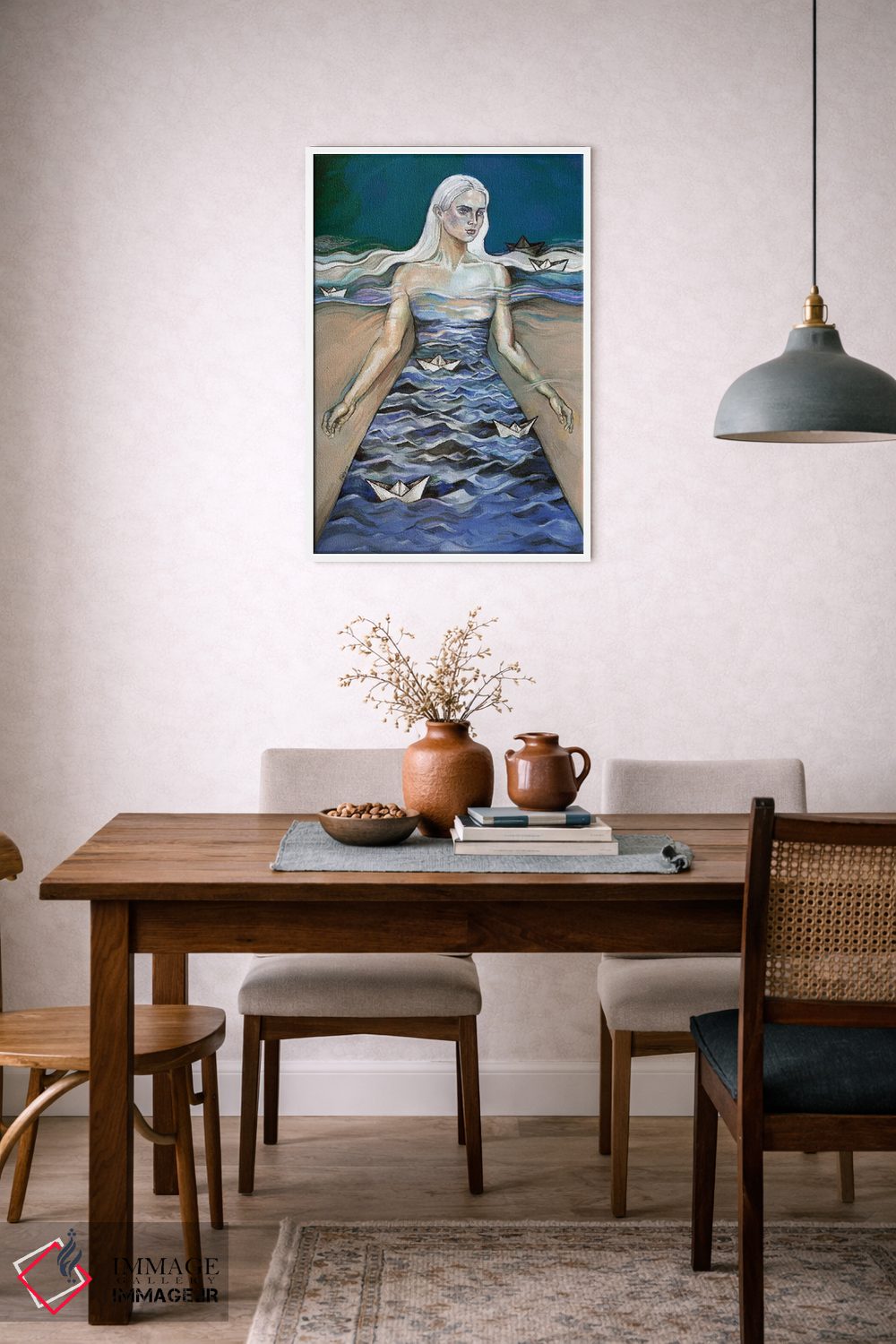 تابلو دکوراتیو فراواقعی اثر فانیتسا پترو - D6W