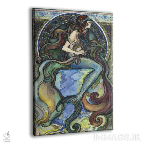 تابلو دکوراتیو زیر دریا اثر فانیتسا پترو - نمای پرسپکتیو محصول