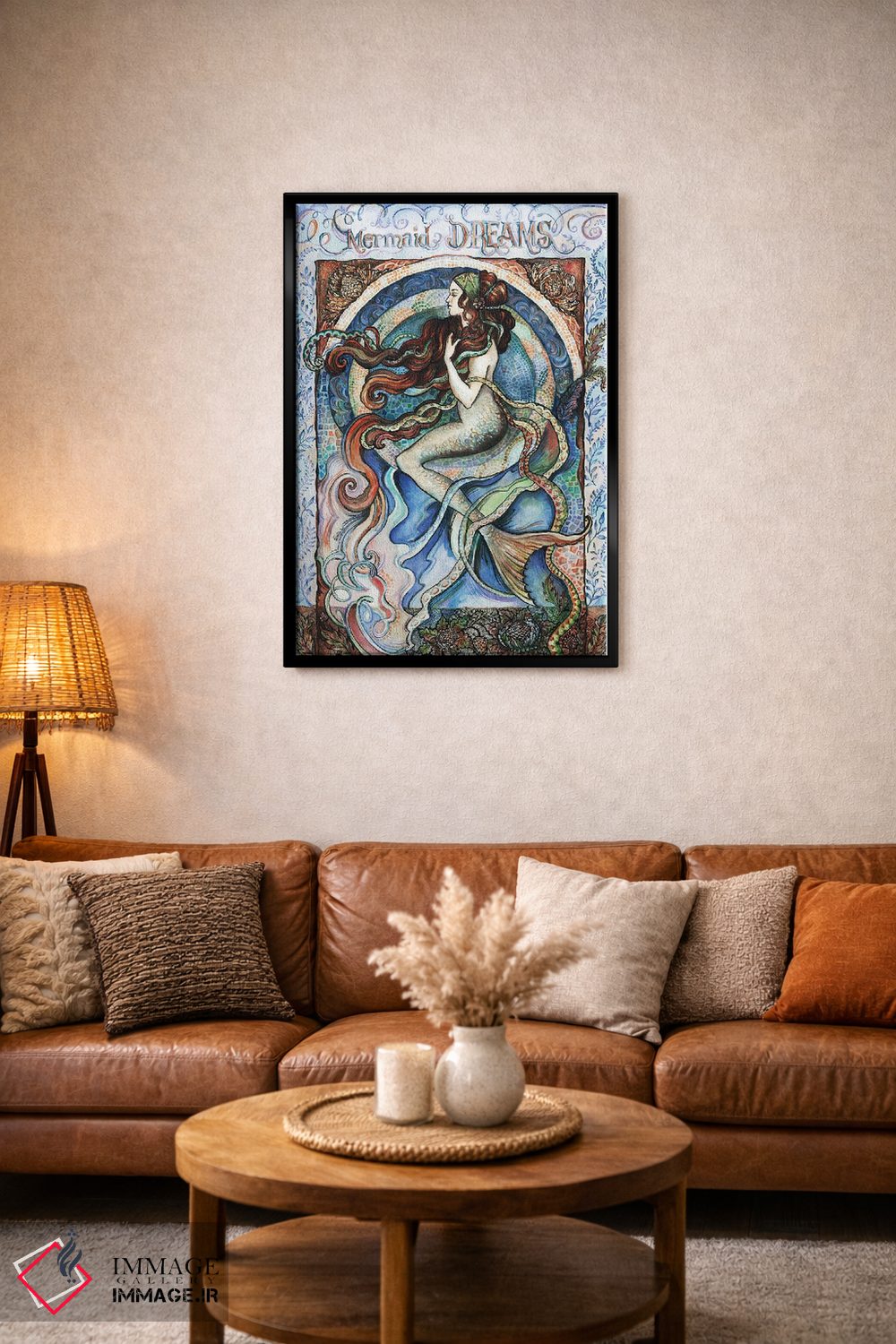 تابلو دکوراتیو رویای پری دریایی اثر فانیتسا پترو - D3B