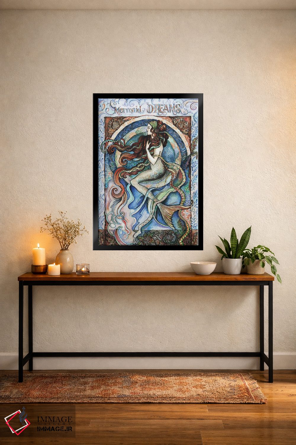 تابلو دکوراتیو رویای پری دریایی اثر فانیتسا پترو - D4B