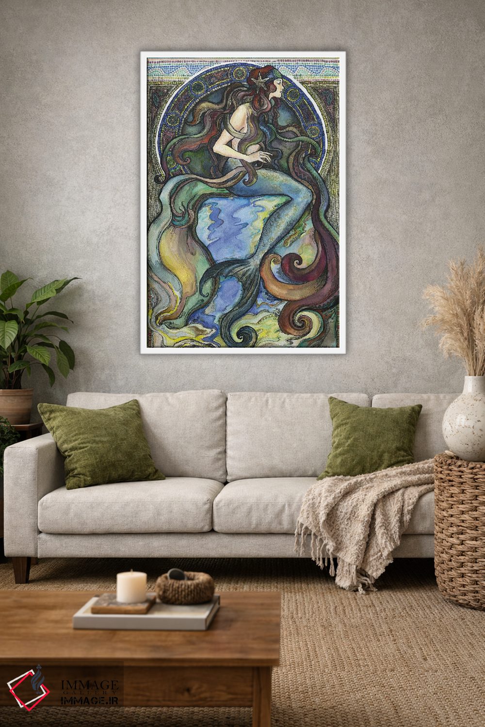 تابلو دکوراتیو زیر دریا اثر فانیتسا پترو - D1W