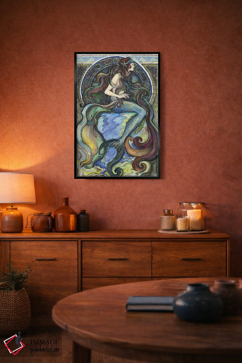 تابلو دکوراتیو زیر دریا اثر فانیتسا پترو - D5B