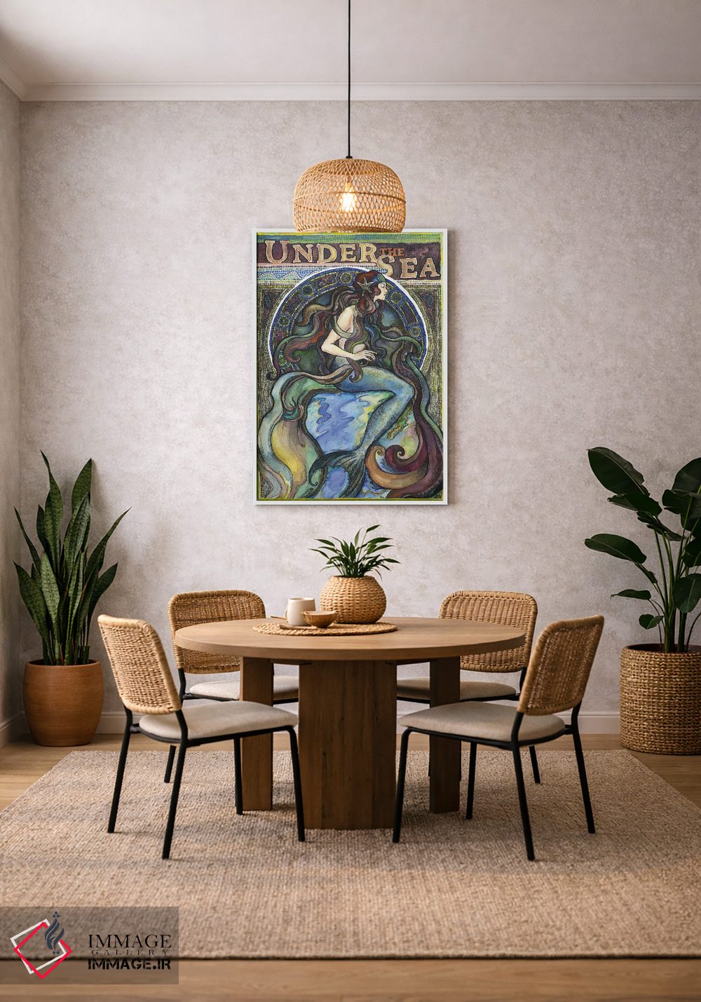تابلو دکوراتیو زیر دریا اثر فانیتسا پترو - D2W