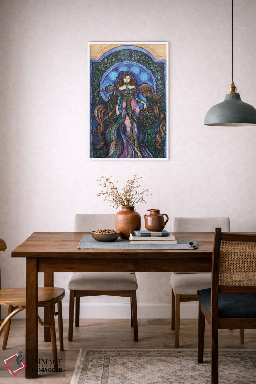 تابلو کلاسیک بهار به سبک آرت نوو اثر فانیتسا پترو - D6W