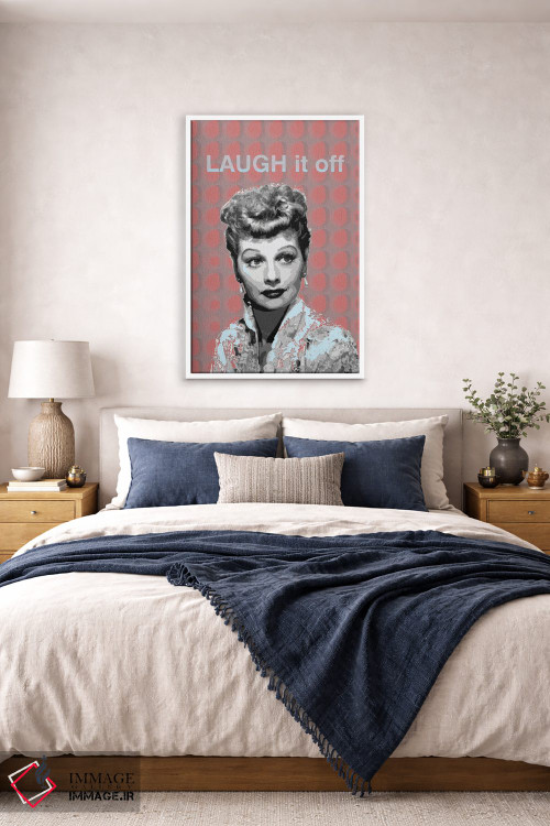 تابلو دکوراتیو لوسیل بال: به شوخی بگیرش اثر فانیتسا پترو - D4W