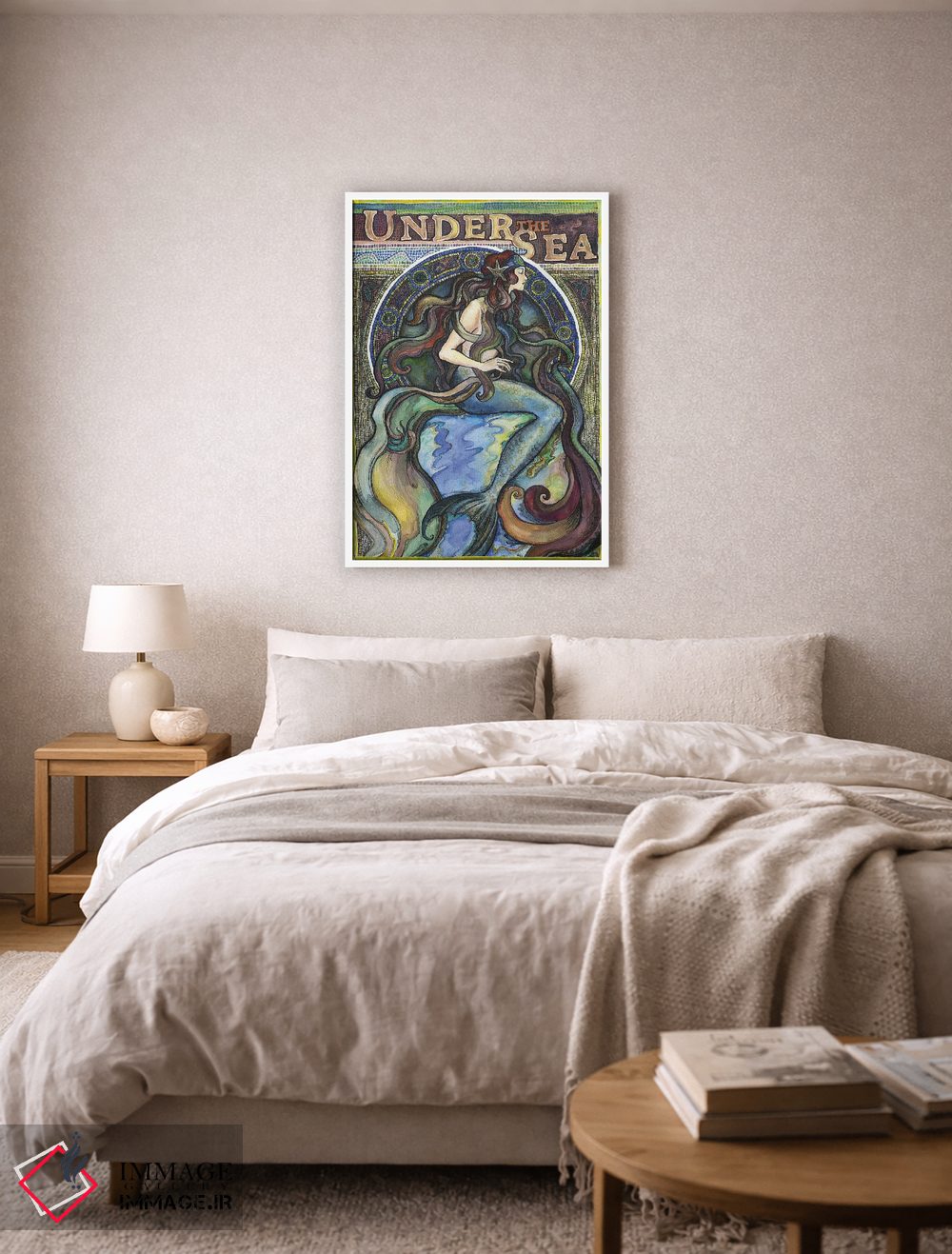 تابلو دکوراتیو زیر دریا اثر فانیتسا پترو - D6W
