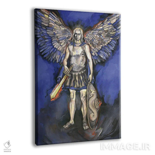 تابلو دکوراتیو هفت فرشته مقرب؟ - فرشته میکائیل اثر فانیتسا پترو - نمای پرسپکتیو محصول