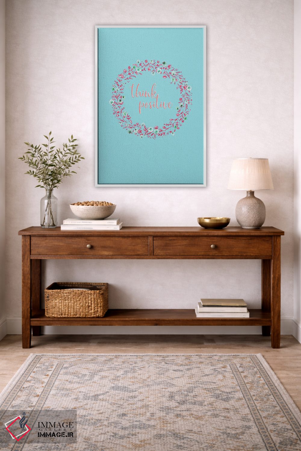 تابلو دکوراتیو مثبت فکر کن اثر فانیتسا پترو - D2W