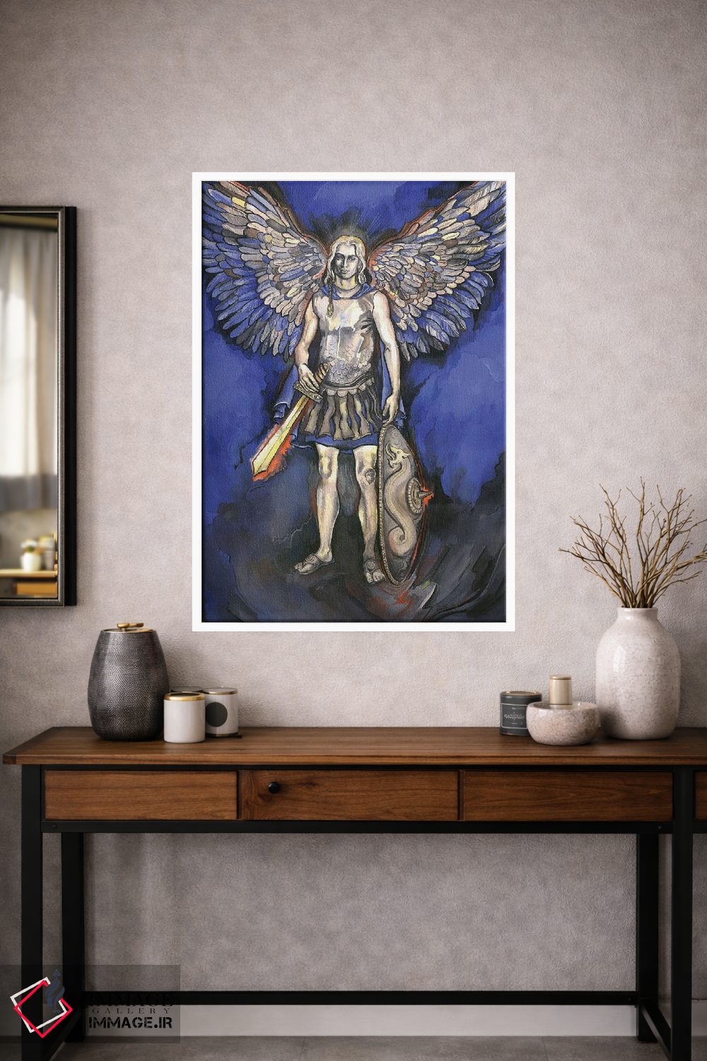تابلو دکوراتیو هفت فرشته مقرب؟ - فرشته میکائیل اثر فانیتسا پترو - D1W