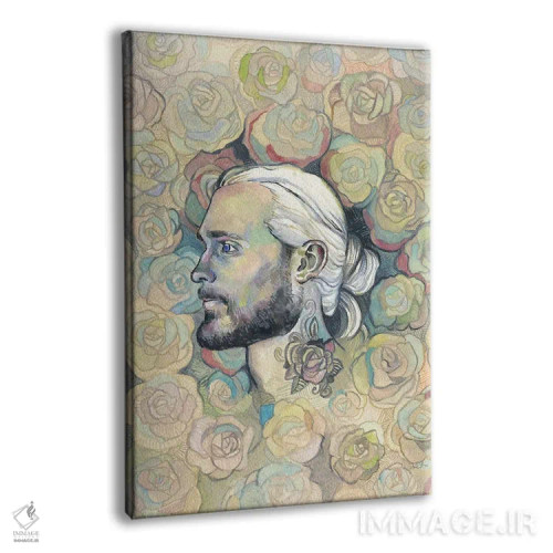 تابلو دکوراتیو تتو گل رز اثر فانیتسا پترو - نمای پرسپکتیو محصول