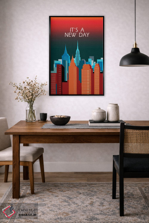 تابلو مدرن امروز روز تازه ای است اثر فانیتسا پترو - D3B