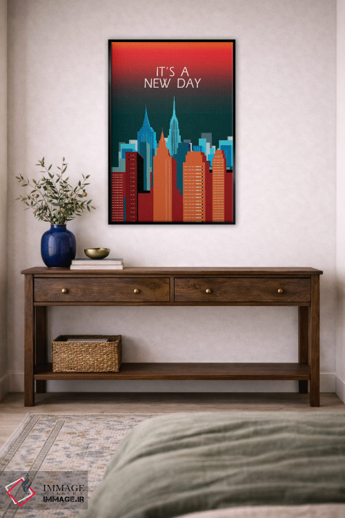 تابلو مدرن امروز روز تازه ای است اثر فانیتسا پترو - D4B