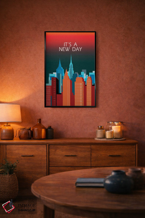 تابلو مدرن امروز روز تازه ای است اثر فانیتسا پترو - D5B