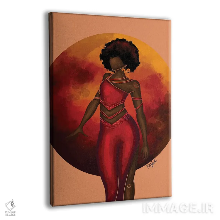 تابلو دکوراتیو برج حمل اثر نیدیا دراز - نمای پرسپکتیو محصول