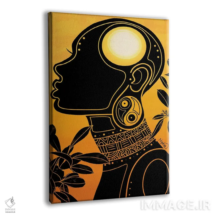 تابلو دکوراتیو انرژی اثر نیدیا دراز - نمای پرسپکتیو محصول