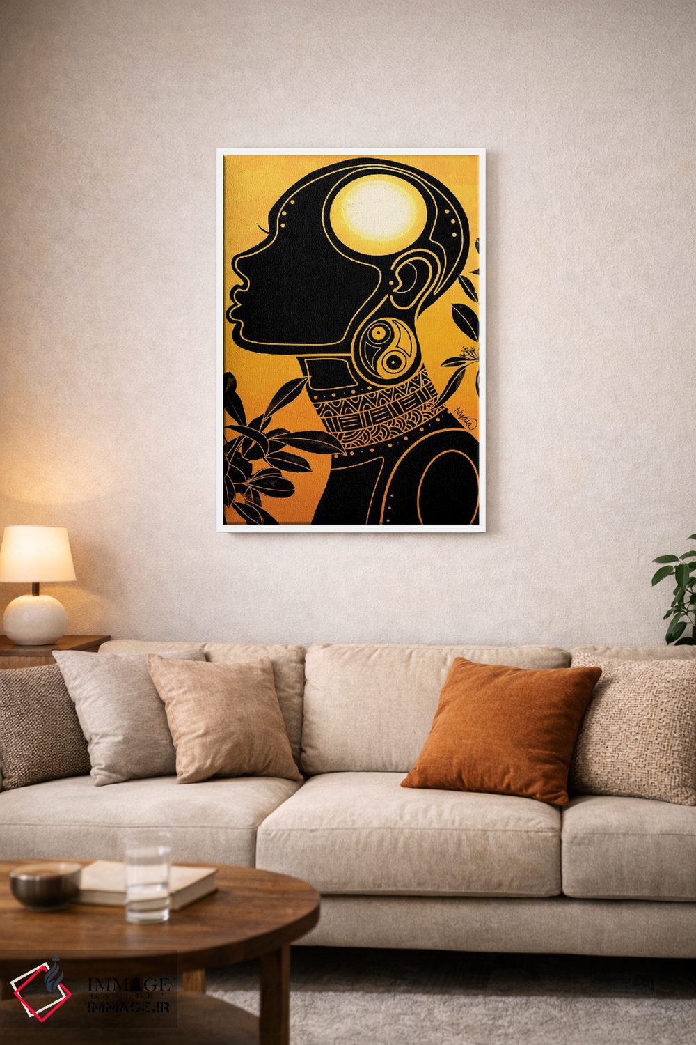 تابلو دکوراتیو انرژی اثر نیدیا دراز - D3W