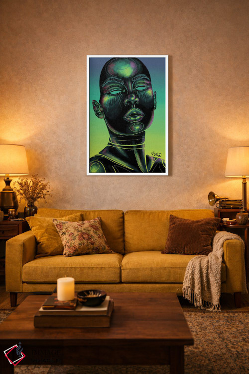 تابلو دکوراتیو هولوگرافیک اثر نیدیا دراز - D2W