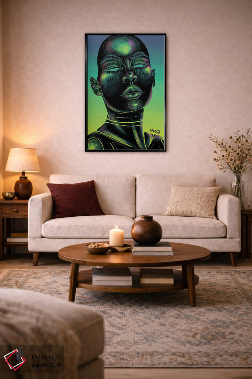 تابلو دکوراتیو هولوگرافیک اثر نیدیا دراز - D4B