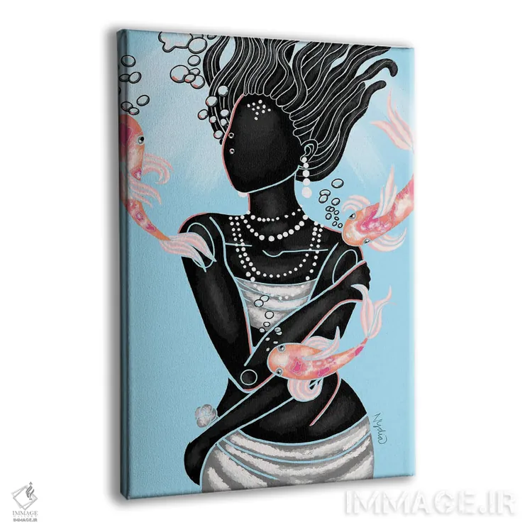 تابلو دکوراتیو "کوی " اثر نیدیا دراز - نمای پرسپکتیو محصول