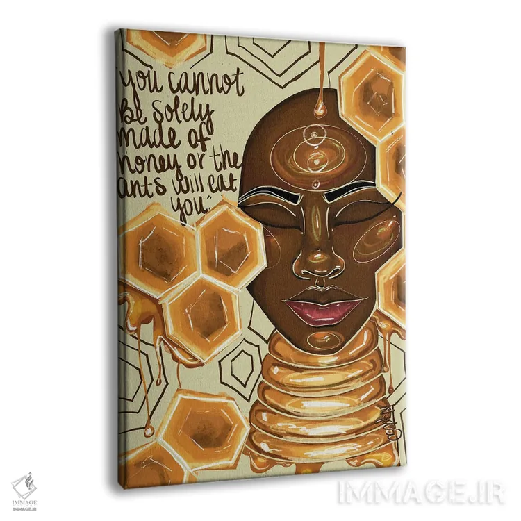 تابلو دکوراتیو "تعادل" اثر نیدیا دراز - نمای پرسپکتیو محصول