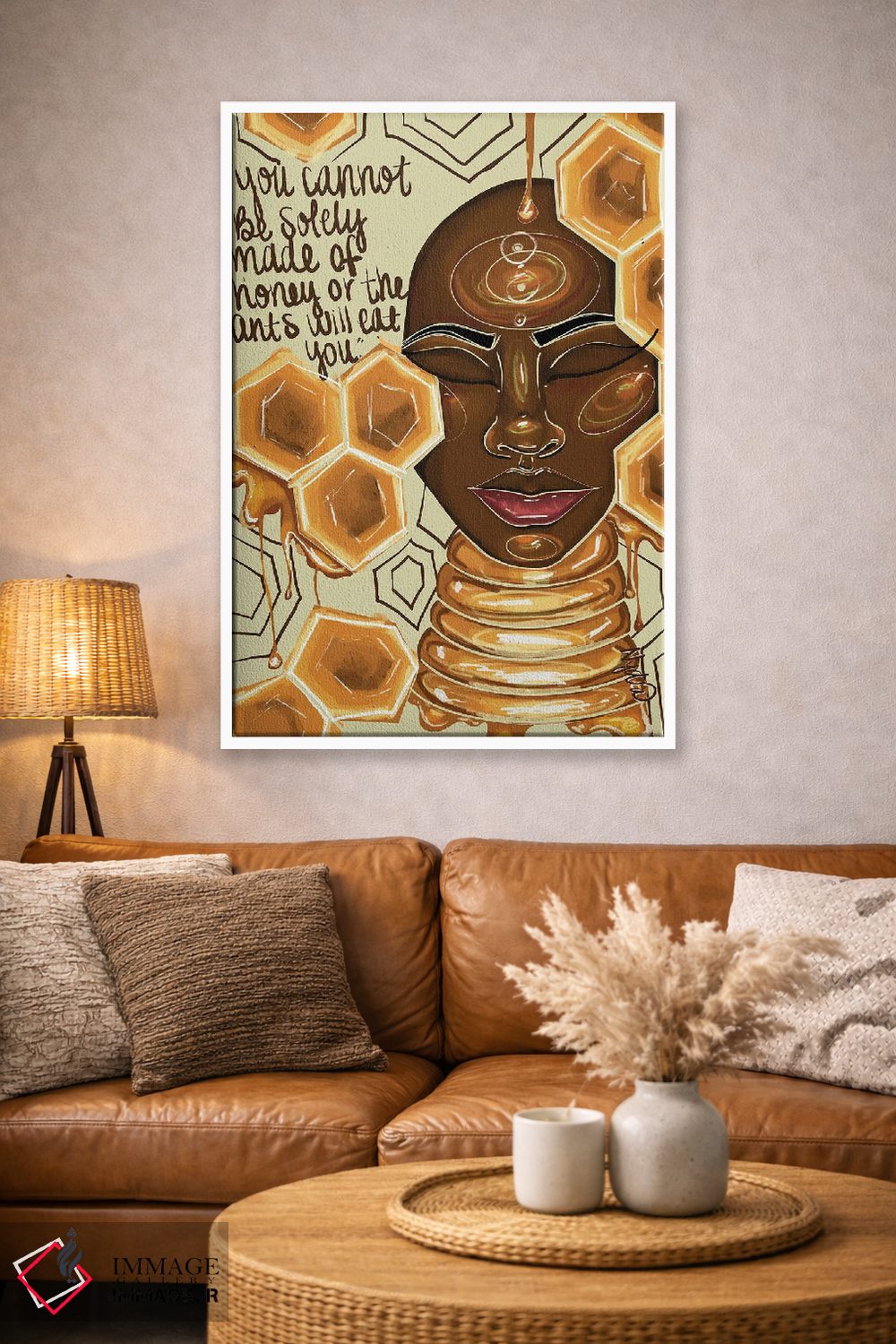 تابلو دکوراتیو "تعادل" اثر نیدیا دراز - D2W